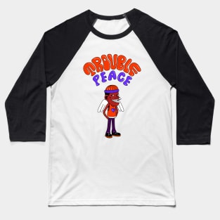 Trouble Peace Baseball T-Shirt